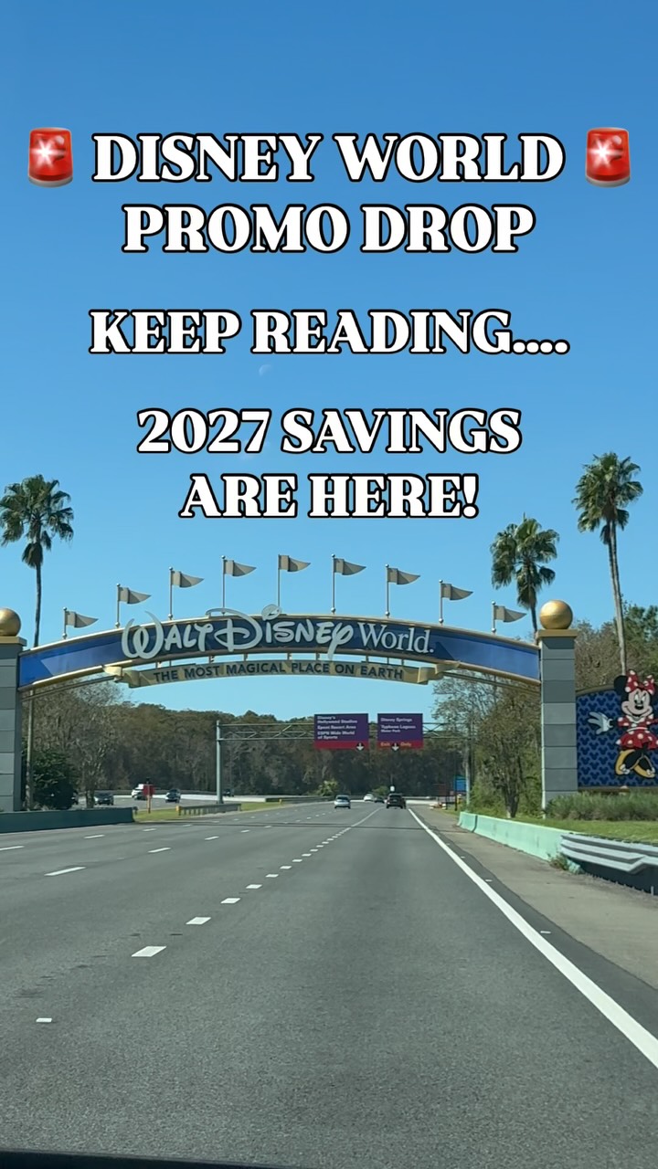 🚨 Disney Deal Drop! Walt Disney World just released several new ways to save on 2027 vacations! 🏰✨

Depending on your travel dates and resort, offers include:

✨ Save up to $250 per night on select 4-night, 4-day+ room-and-ticket packages for select stays January 3–July 28, 2027.

✨ Save up to 25% on select Disney Resort rooms for select stays January 3–April 29, 2027.

💳 Disney Visa Cardmembers can save up to 30% on select rooms for select stays January 3–April 29, 2027, with additional savings available on select weekend dates for stays of 5+ nights.

🏰 Already booked with Castle Coaches Travel? We’re already on it! We’re reviewing our existing reservations to see if any of these newly released promotions are applicable. If there’s an eligible offer that can save you money and promotional availability exists, we’ll work to get it applied.

Not booked yet? Now is a great time to start planning! Promotional availability varies by resort, room category, and dates, so reach out to Castle Coaches Travel for specific availability, pricing, and complete offer details.

✨ And remember—our full concierge Disney vacation planning services are complimentary with qualifying packages booked through Castle Coaches Travel!

Castle Coaches Travel is an EarMarked by Disney, Authorized Travel Agency offering concierge, full-service planning for all Disney destinations. We specialize in theme park strategy, and our services come at no additional cost to you.

#waltdisneyworldvacation #castlecoachestravel #disneypromo #disneyplanningtips #disney2027